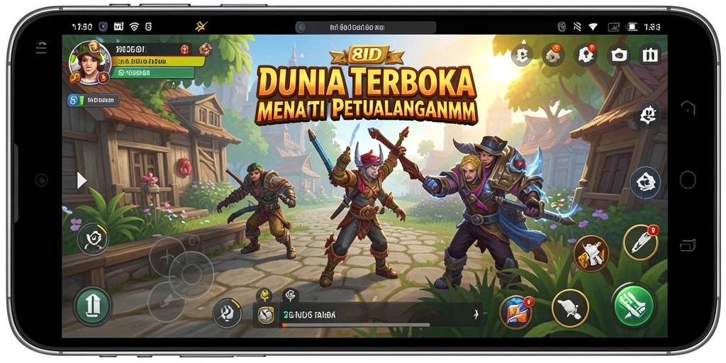 Gameplay menarik dan menantang di dunia terbuka 8ID.