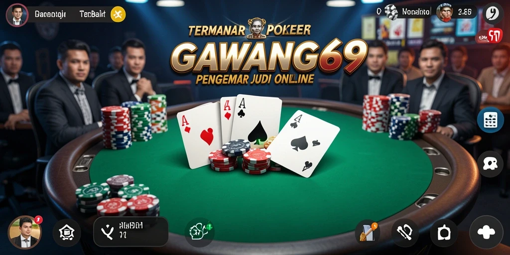 Tampilkan gameplay poker yang seru dan kompetitif di GAWANG69.