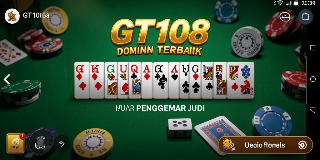 Gameplay seru dan interaktif dari GT108 yang menampilkan Domino.