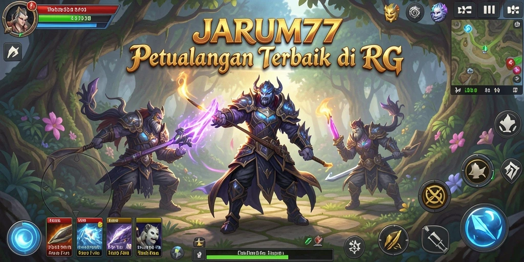 Tampilan gameplay JARUM77 yang menakjubkan dan interaktif.