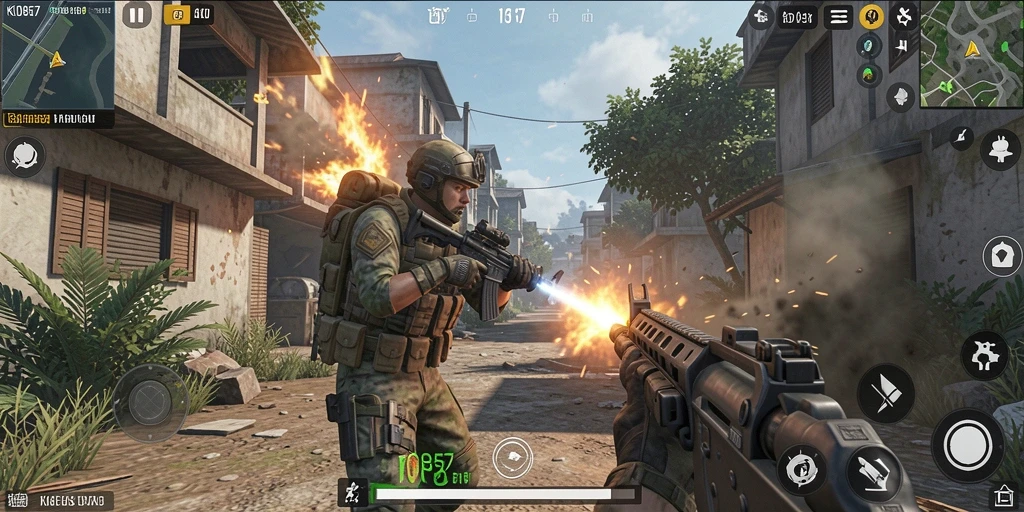 Gameplay seru dengan grafis memukau di KO857.