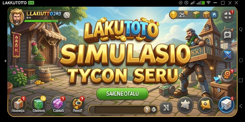 Screenshot menampilkan gameplay menegangkan dari LAKUTOTO.