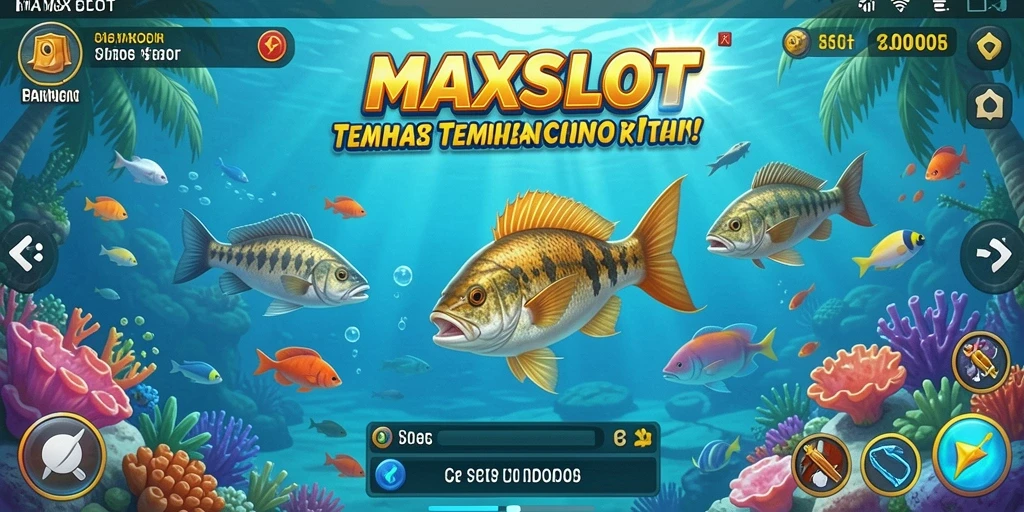 Gameplay seru Tembak Ikan dalam MAXSLOT yang penuh tantangan.