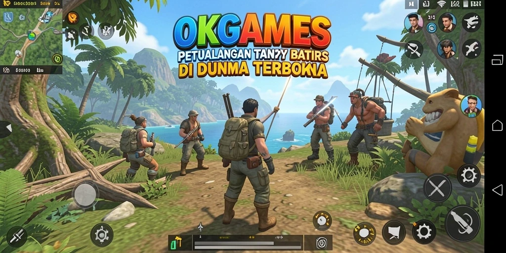 Tampilan gameplay OKGAMES yang mendalam dan menakjubkan.